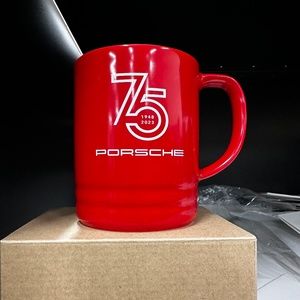 Porsche 75th Anniversary mug Limited Edition